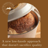 Sourdough Breadmaking Kit - Fast-Activating Starter, Artisan Flour Mix, Guided Experience - Classic French Flavor