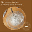 Sourdough Breadmaking Kit - Fast-Activating Starter, Artisan Flour Mix, Guided Experience - Whole Wheat Blend